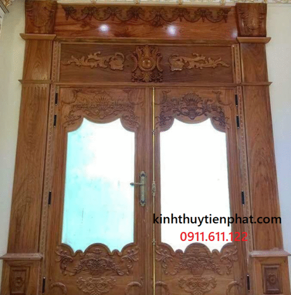 Tiến Phát - Đơn vị lắp đặt cửa kính cường lực khung gỗ tại Cao Bằng Tiến Phát - Đơn vị lắp đặt cửa kính cường lực khung gỗ tại Cao Bằng