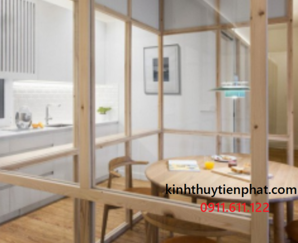 Tiến Phát - Nơi lắp đặt vách kính cường lực khung gỗ tại quận 6, tphcm