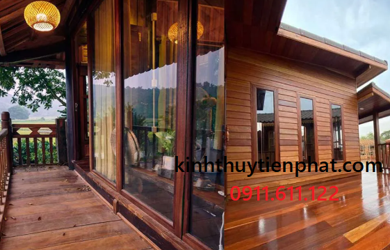 Tiến Phát - Đơn vị nào lắp đặt vách kính cường lực khung gỗ tại Hậu Giang